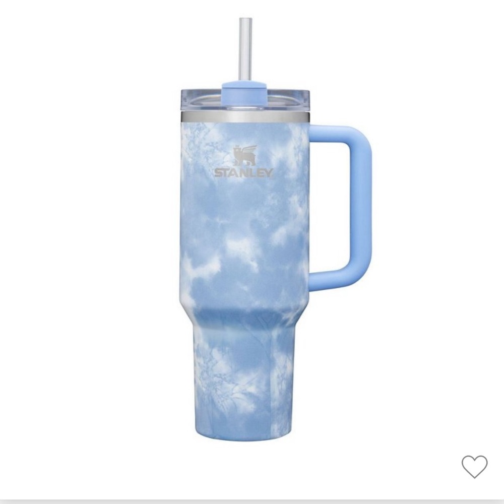 Sold out Ocean Tie Dye 40oz Stanley Tumbler Quencher Mug Cup